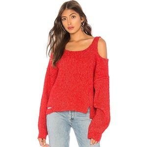 Wildfox Buffy Sweater in Scarlet